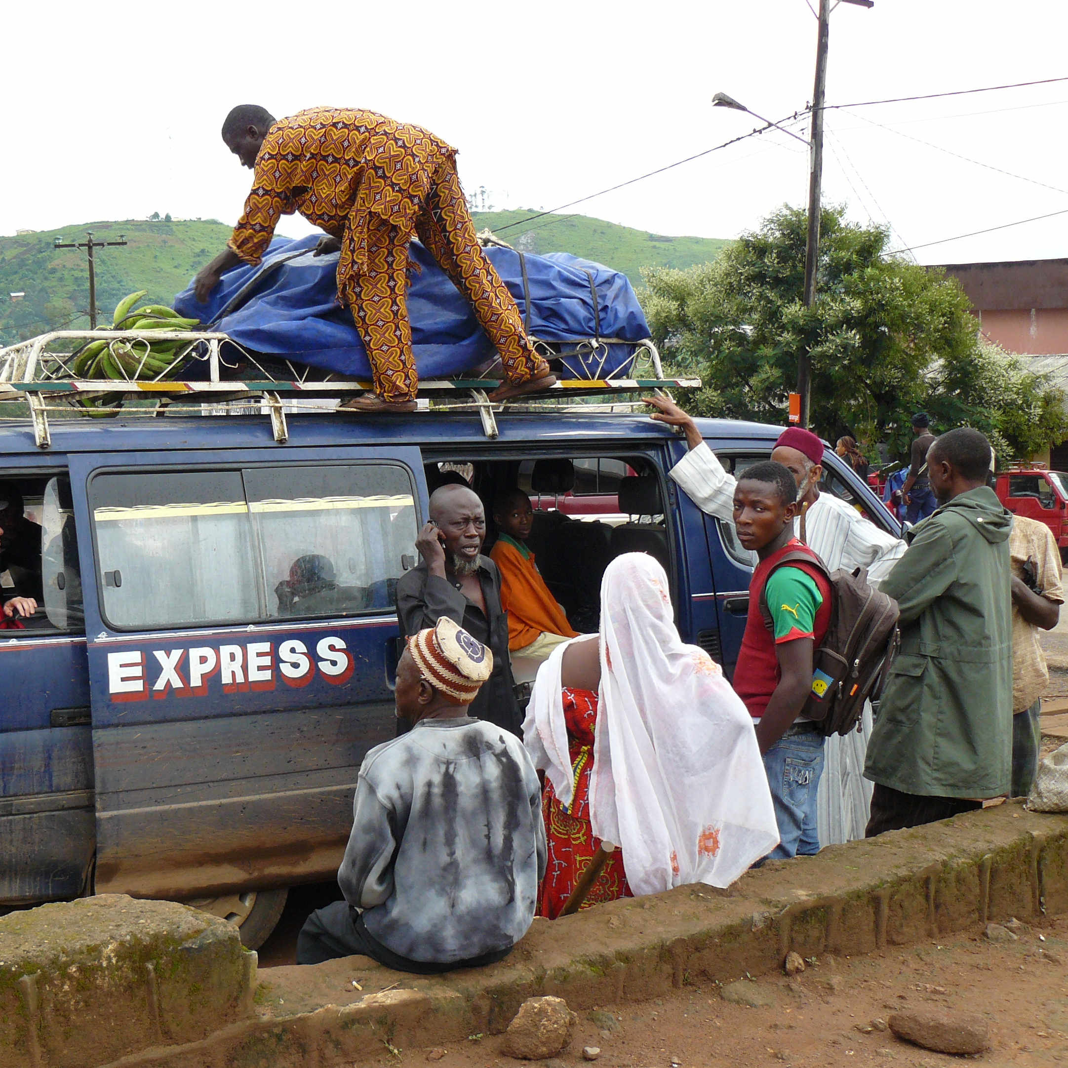 Street scene in Wum