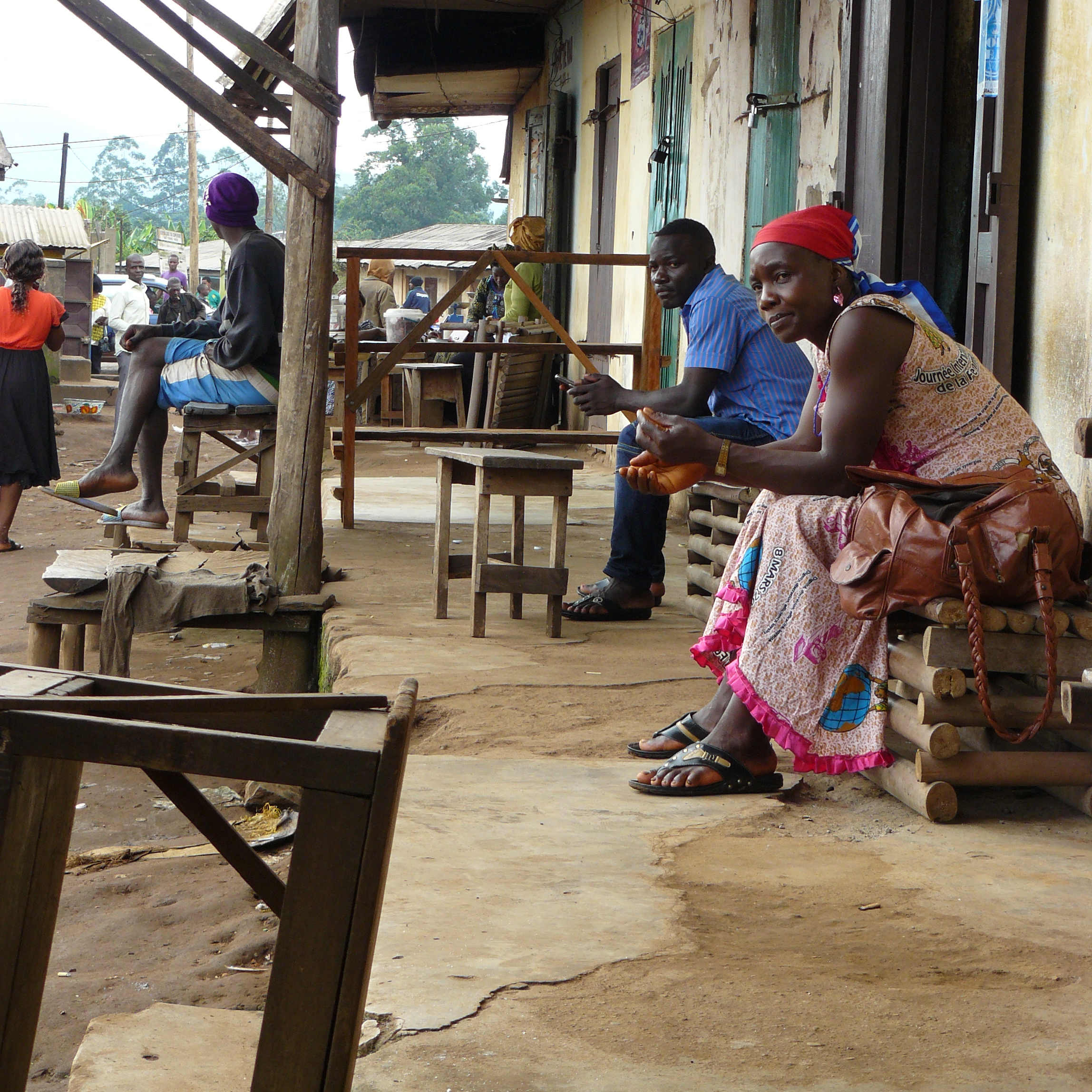 Street scene in Wum