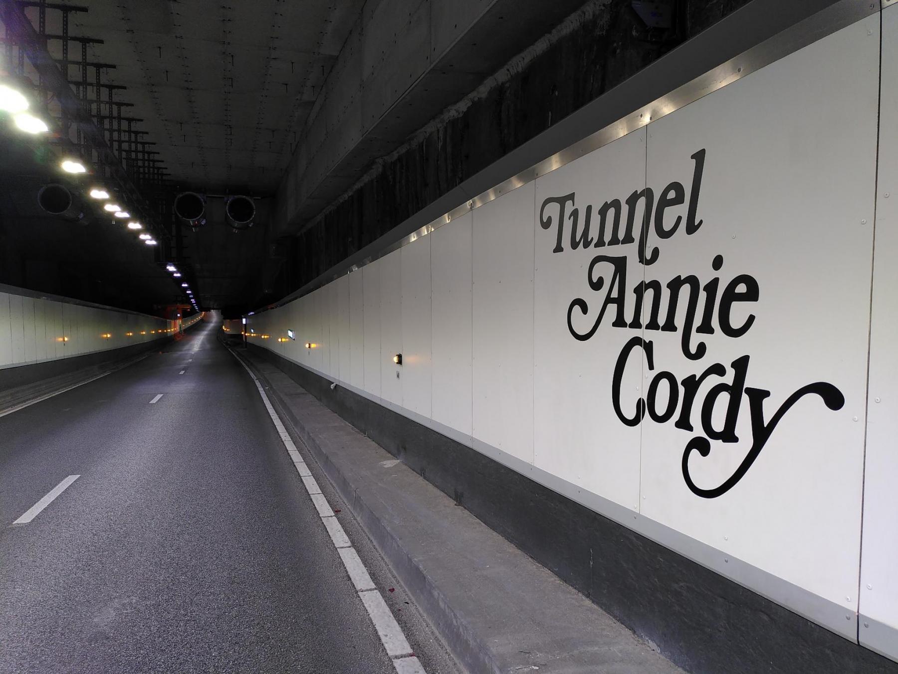 Tunnel Annie Cordy, ex-tunnel Léopold II © Bruxelles Mobilité