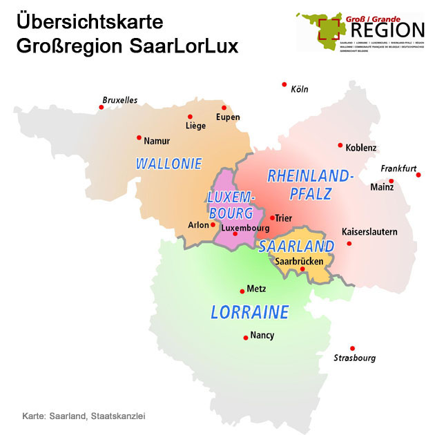 Grande Région, source: Epei, CC BY-SA 3.0, https://commons.wikimedia.org/wiki/File:Gro%C3%9Fregion_Karte.jpg?uselang=de